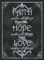 KEN862 - Faith*Hope*Love - 12x16