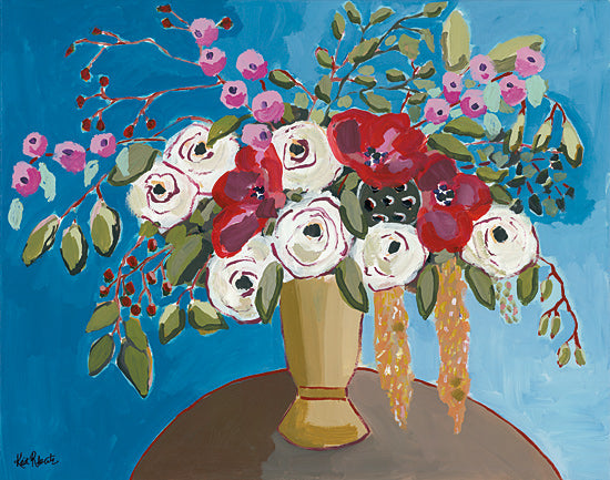 Kait Roberts KR406 - KR406 - Sweetest Devotions  - 16x12 Flowers, Vase, Bouquet, Blooms, Botanical, Abstract from Penny Lane