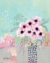 KR446 - Dots & Flowers   - 12x16