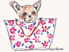 KR556 - Getal the Grumpy French Bull Dog - 16x12