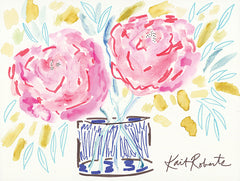 KR558 - Pleasant Peonies   - 16x12