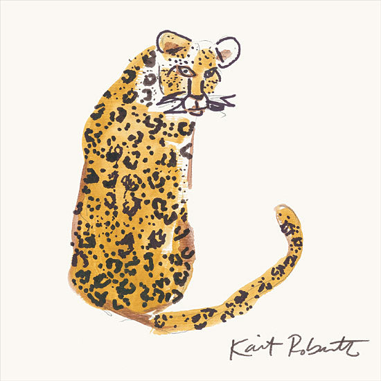 Kait Roberts KR604 - KR604 - Nadia - 12x12 Leopard, Wild Animal, Animal, Abstract from Penny Lane