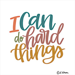 LAR436 - I Can Do Hard Things - 12x12