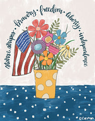 LAR449 - Patriotic Flower Pot - 12x16