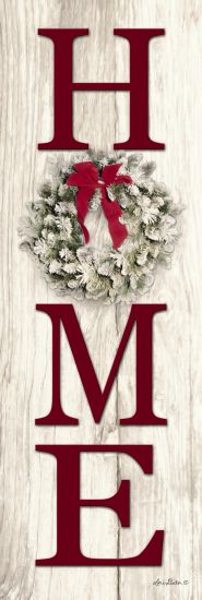 Lori Deiter LD1574 - Christmas Home - 8x24 Home, Christmas, Sign, Wreath from Penny Lane