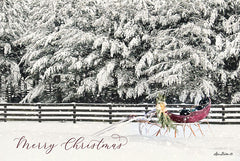 LD1612 - Merry Christmas Sleigh   - 18x12