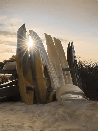 Lori Deiter LD2003 - LD2003 - Beach Kayaks      - 12x16 Kayaks, Beach, Photography, Sand, Coast, Sun, Boating from Penny Lane