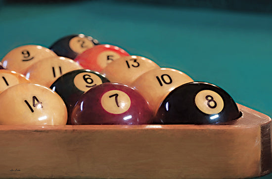 Lori Deiter LD2115 - LD2115 - Billiards I - 18x12 Billiards, Pool, Cue Ball, Balls, Pool Table, Games, Recreation, Photography from Penny Lane