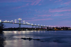 LD2153 - Bridge at Night - 18x12