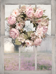 LD2184 - Spring Peony Wreath - 12x16