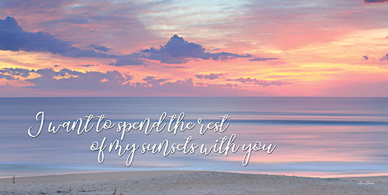 Lori Deiter LD2206 - LD2206 - Rest of My Sunsets II - 18x9 Sunsets, Couple, Love, Ocean, Beach, Coastal, Signs, Photography from Penny Lane