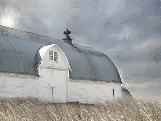 Lori Deiter LD2241 - LD2241 - Blue and Gray Day - 16x12 Barn, Farm, Primitive, Wheat Field, Rustic from Penny Lane