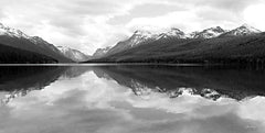 LD2436 - Bowman Lake Reflections    - 18x9