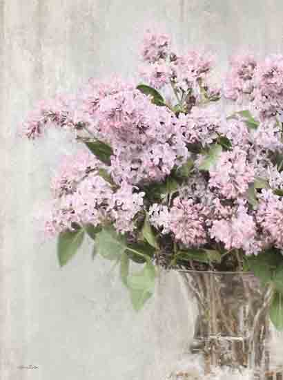 Lori Deiter LD2844 - LD2844 - Magical Lilacs - 12x16 Lilacs, Flowers, Bouquet, Purple Lilacs, Glass Vase, Photography from Penny Lane