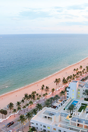 Lori Deiter LD2882 - LD2882 - Fort Lauderdale Beach - 12x18 Fort Lauderdale Beach, Florida, Beach, Coastal, Photography, Hotels, Palm Trees, Ocean, Summer from Penny Lane