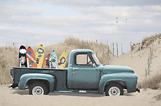 Lori Deiter LD2937 - LD2937 - Surf's Up - 18x12 Photography, Coastal, Truck, Surfboards, Surfing, Beach, Summer from Penny Lane