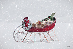 LD3413 - Snowy Christmas Sleigh - 18x12