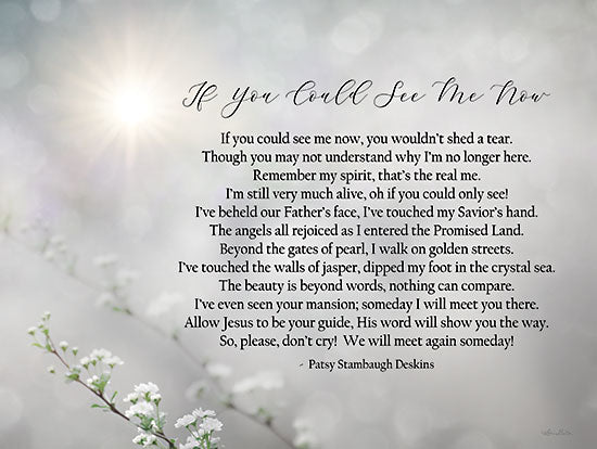 Lori Deiter LDXD2737 - LDXD2737 - If You Could See Me Now - Floral - 16x12 If You Could See Me Now, Poetry, Bereavement, Patsy Stambaugh Deskins, Floral, Photography from Penny Lane