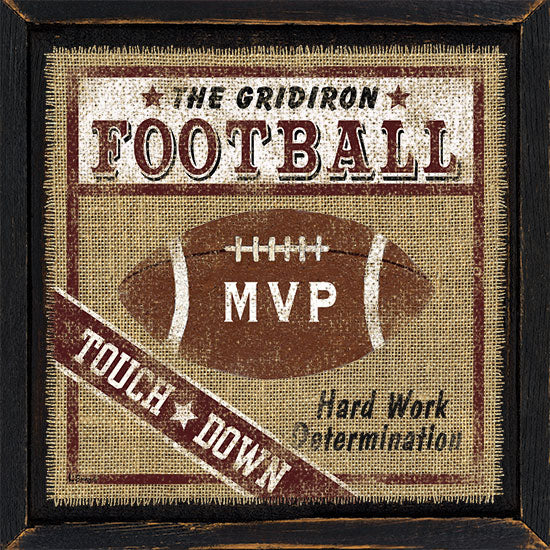 Linda Spivey LS1496 - Football - Football, Burlap, Signs from Penny Lane Publishing