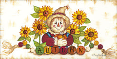 MARY587 - Autumn Scarecrow - 18x9