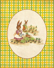 MARY603 - Bunnies in the Secret Garden - 12x16