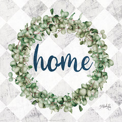 MAZ5682 - Home Eucalyptus Wreath - 12x12