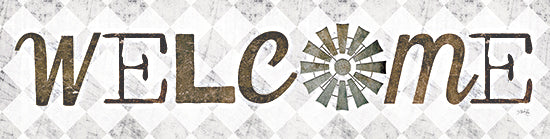 Marla Rae MAZ5704A - MAZ5704A - Welcome with Windmill - 30x8 Welcome, Windmill, Farmhouse, Decorative from Penny Lane