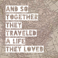 MAZ5862 - Together They Traveled - 12x12