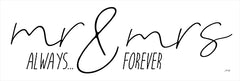 MAZ5871A - Mr. & Mrs. Always & Forever - 36x12