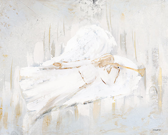 Mackenzie Kissell MKA104 - MKA104 - Nativity Angel I - 16x12 Religious, Angel, Abstract, Neutral Palette from Penny Lane