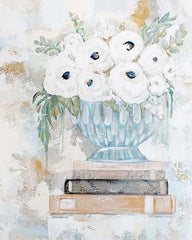 MKA133 - Flowers in the Library - 12x16