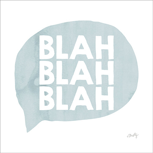 Misty Michelle MMD170 - Blah Blah Blah  - Tween, Typography, Signs from Penny Lane Publishing