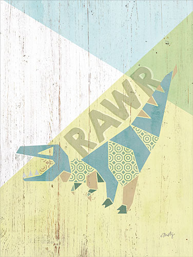 Misty Michelle MMD215 - Rawr Dinosaur - Dinosaur, Origami, Signs from Penny Lane Publishing