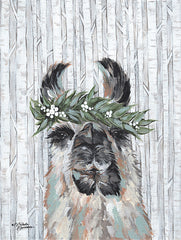 MN238 - Lizzy the Winter Llama - 12x16