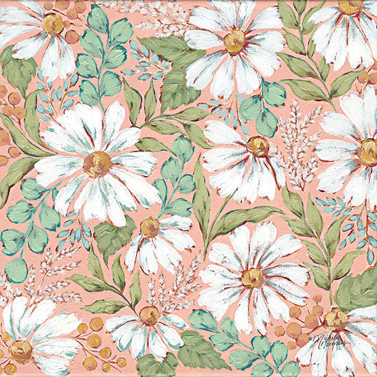 Michele Norman MN318 - MN318 - Spring Has Sprung - 12x12 Flowers, White Flowers, Daisies, Blooms, Botanical from Penny Lane