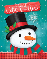 MOL2057 - Baby It's Cold Outside Snowman - 12x16