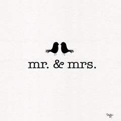 MOL2687 - Mr. & Mrs. Love Birds I - 12x12