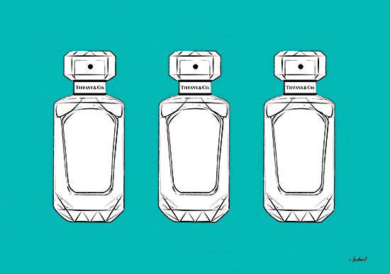 Martina Pavlova PAV353 - PAV353 - Triple T&C   - 16x12 Perfume Bottles, Still Life, Women, Fashionable from Penny Lane