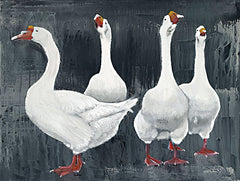 RED154 - Gaggle of Geese - 16x12