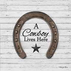 RLV677 - A Cowboy Lives Here - 12x12