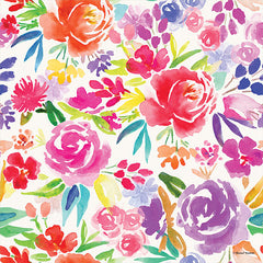 RN102 - Vibrant Floral Pattern - 12x12