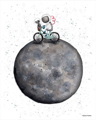 RN113 - Bike on Moon - 12x16