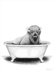 RN152 - Bison in Tub - 16x12