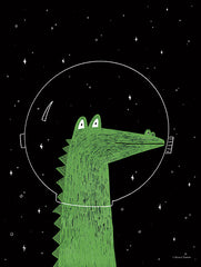 RN212 - Alligator in Space - 12x16