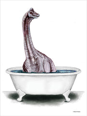 RN541 - Dino Bath II  - 12x16