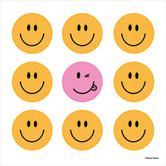 RN588 - Smiley Face Vibes 2 - 12x12