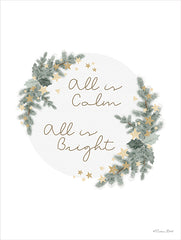 SB1341 - All is Calm Circle - 12x16