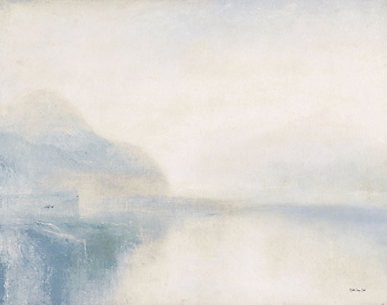 Stellar Design Studio SDS1009 - SDS1009 - Tranquil Coast 2 - 16x12 Abstract, Blue & White, Landscape from Penny Lane