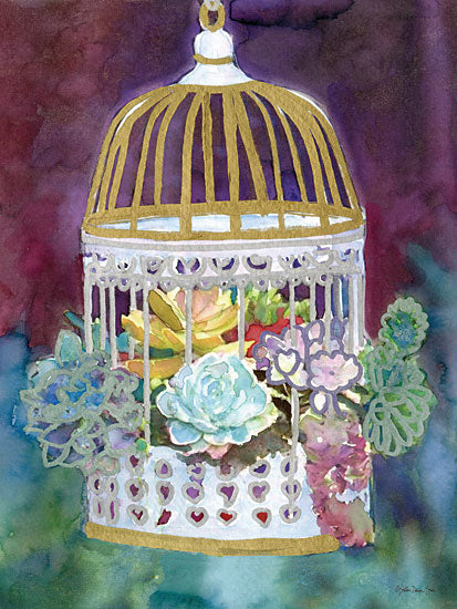 Stellar Design Studio SDS334 - SDS334 - Succulent Bird House - 12x18 Birdhouse, Succulents, Greenery from Penny Lane