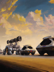 ST1034 - Sci-Fi Cars - 12x16